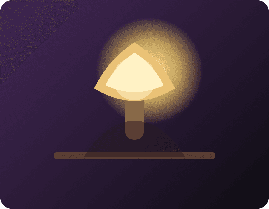 새벽길 길찾기 램프